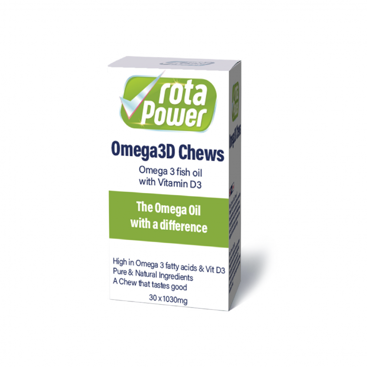rota power omega 3d chews